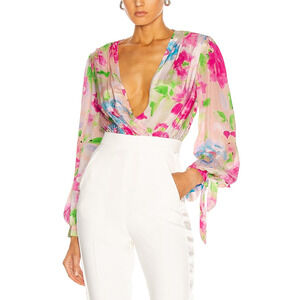 Rococo Sand 'Alora' Pink Viscose Top Size M